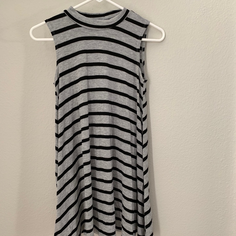 striped dress